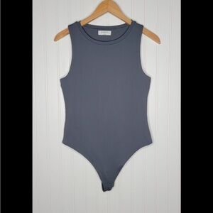 Aritzia Gray Bodysuit